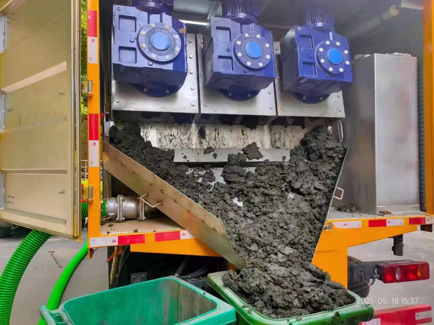 南川化粪池清掏城市维护站-泥浆净化干湿分离处理